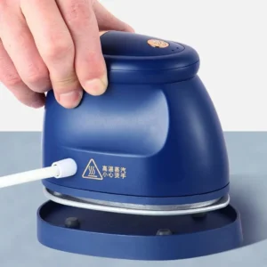 Portable Handheld Steam Iron for Clothes – Mini Travel Garment Steamer with Dry & Wet Ironing